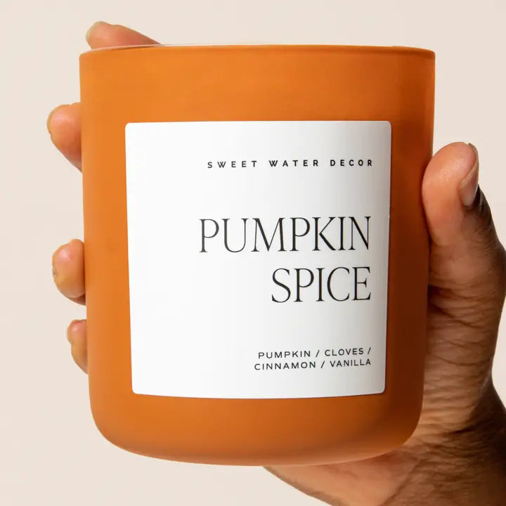 Pumpkin spice candle 15oz soy