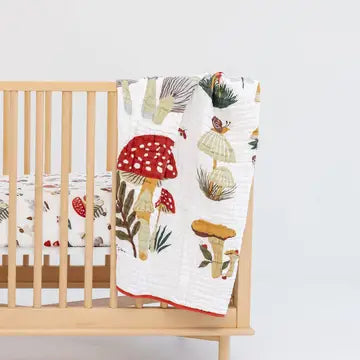 Baby blanket reversible - Zinnias Gift Boutique