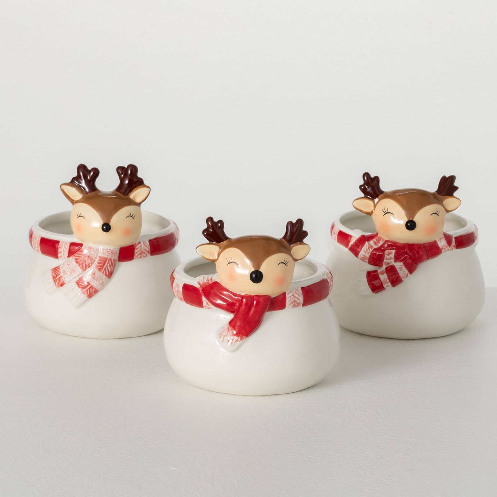 Reindeer Container - Zinnias Gift Boutique
