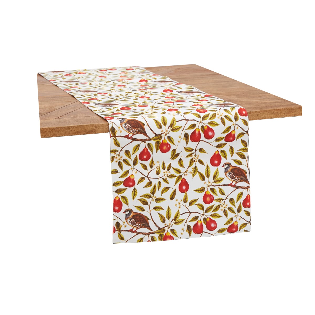 Partridge In a Pear Tree Runner - Zinnias Gift Boutique