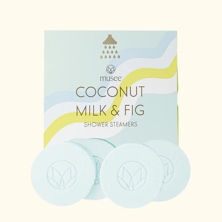 Coconut Milk + Fig Shower Steamers - Zinnias Gift Boutique