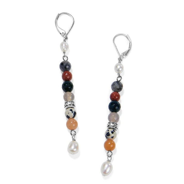 Contempo Desert Sky Pearl Drop Earrings - Zinnias Gift Boutique