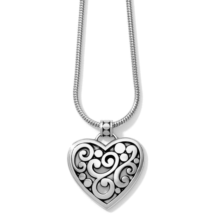 Sil Contempo Heart Necklace - Zinnias Gift Boutique