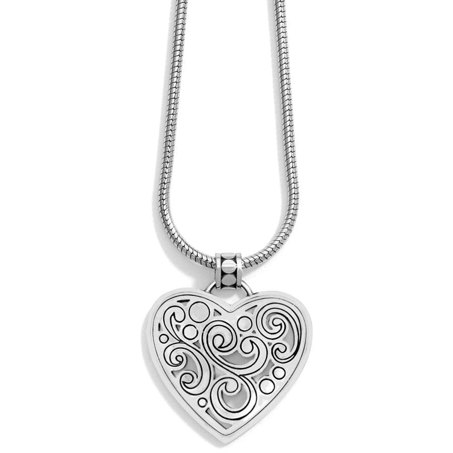 Sil Contempo Heart Necklace - Zinnias Gift Boutique