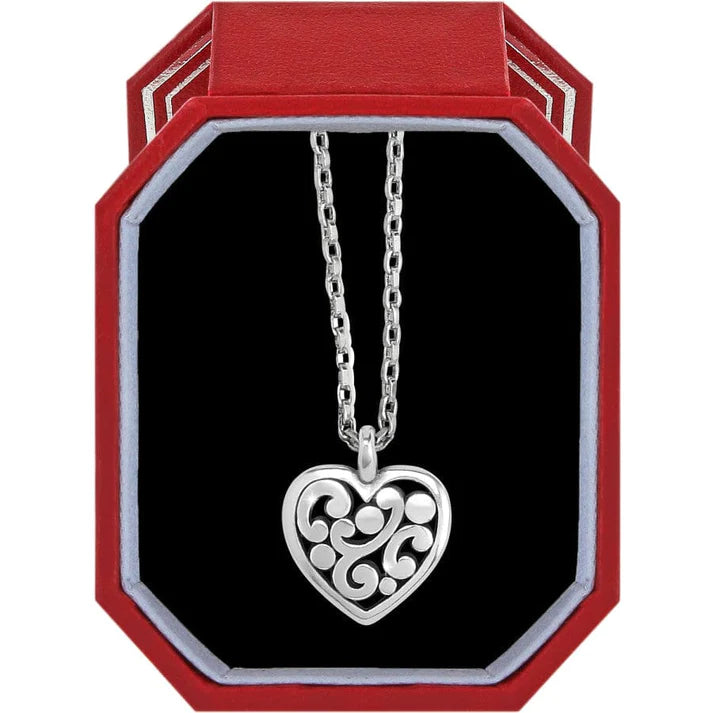 Contempo Heart Petite Necklace - Zinnias Gift Boutique