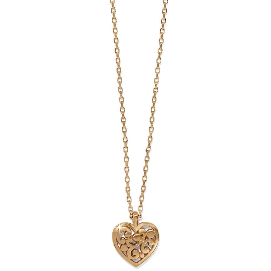 Contempo Heart Petite Necklace - Zinnias Gift Boutique