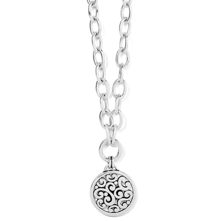 Contempo Medallion Charm Necklace - Zinnias Gift Boutique