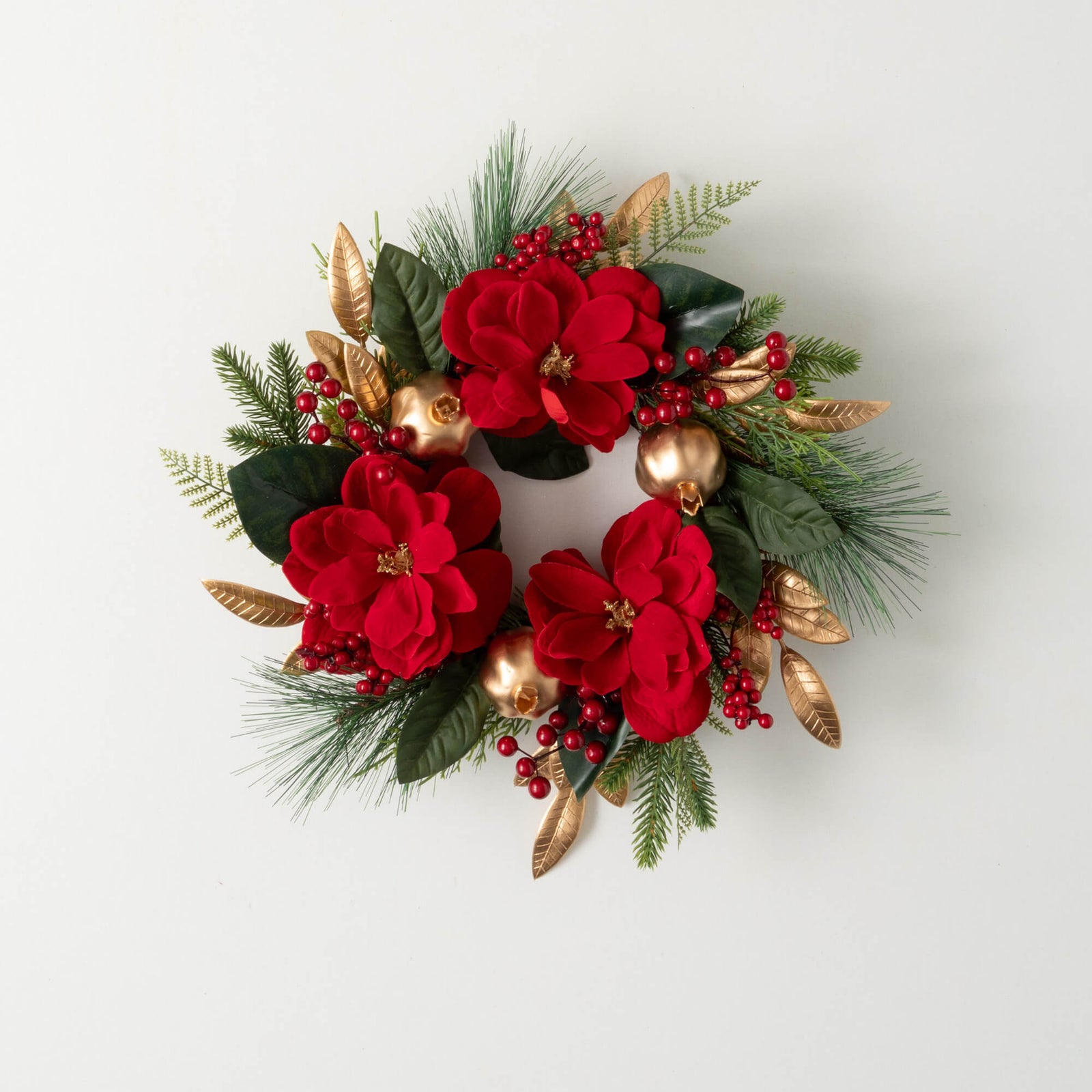 RED MAGNOLIA POMEGRANATE RING - Zinnias Gift Boutique