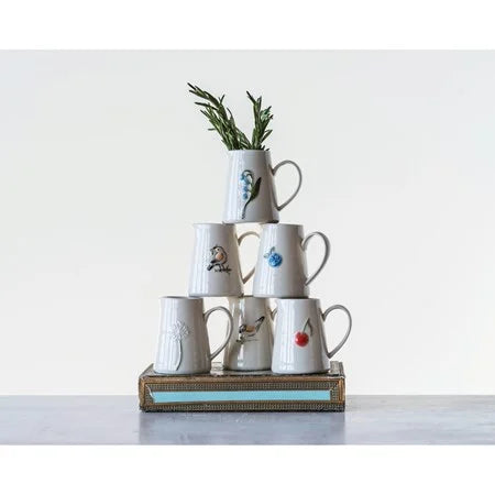 Creamer Hand Painted - Zinnias Gift Boutique
