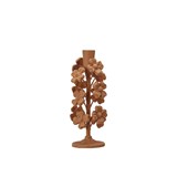 Cast Iron Flowers Taper Holder - Zinnias Gift Boutique