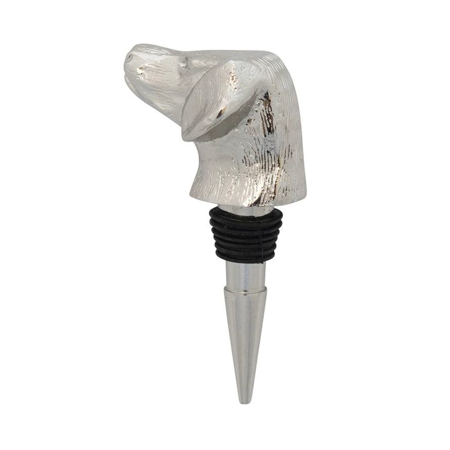Cast Aluminum Bottle Stopper - Zinnias Gift Boutique