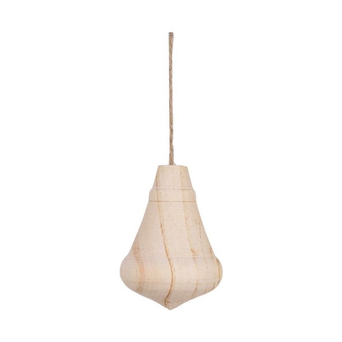 Carved Wood Ornaments - Zinnias Gift Boutique