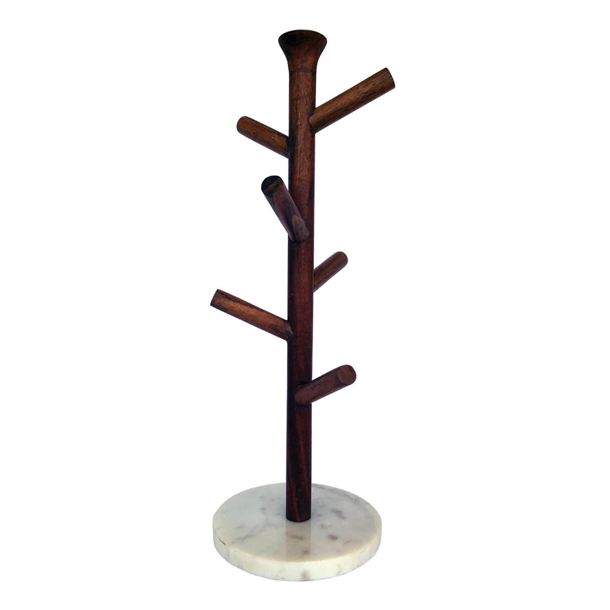 Mango & Marble Mug Rack - Zinnias Gift Boutique