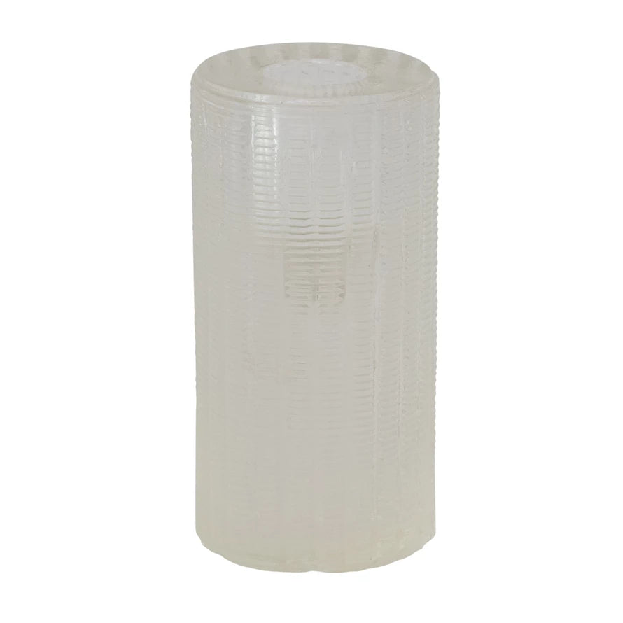 Cut Glass Taper Holder - Zinnias Gift Boutique