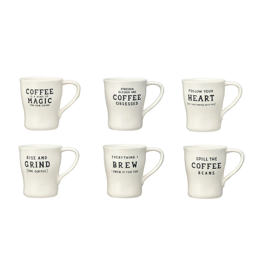 Stoneware Coffee Mug - Zinnias Gift Boutique