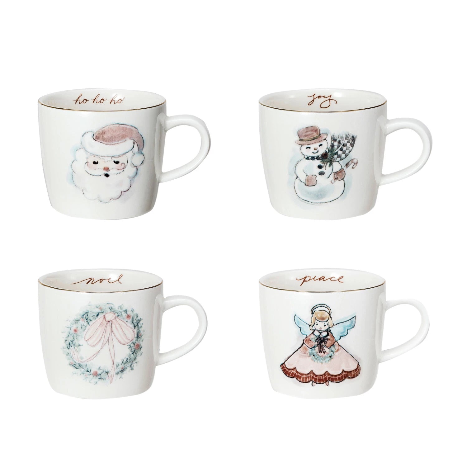 Stoneware Holiday Mug - Zinnias Gift Boutique