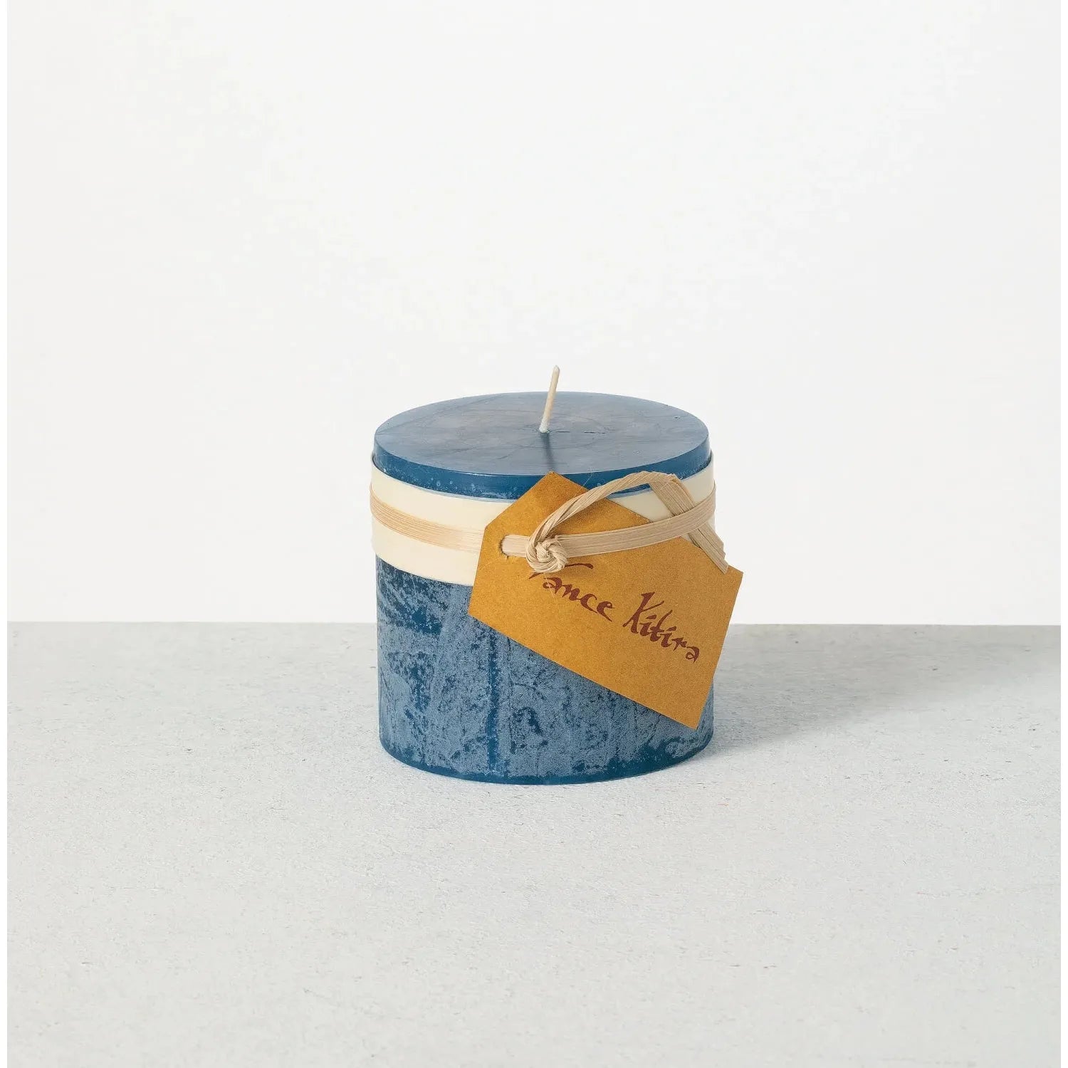 Timber Pillar Candle 3.25" - Zinnias Gift Boutique
