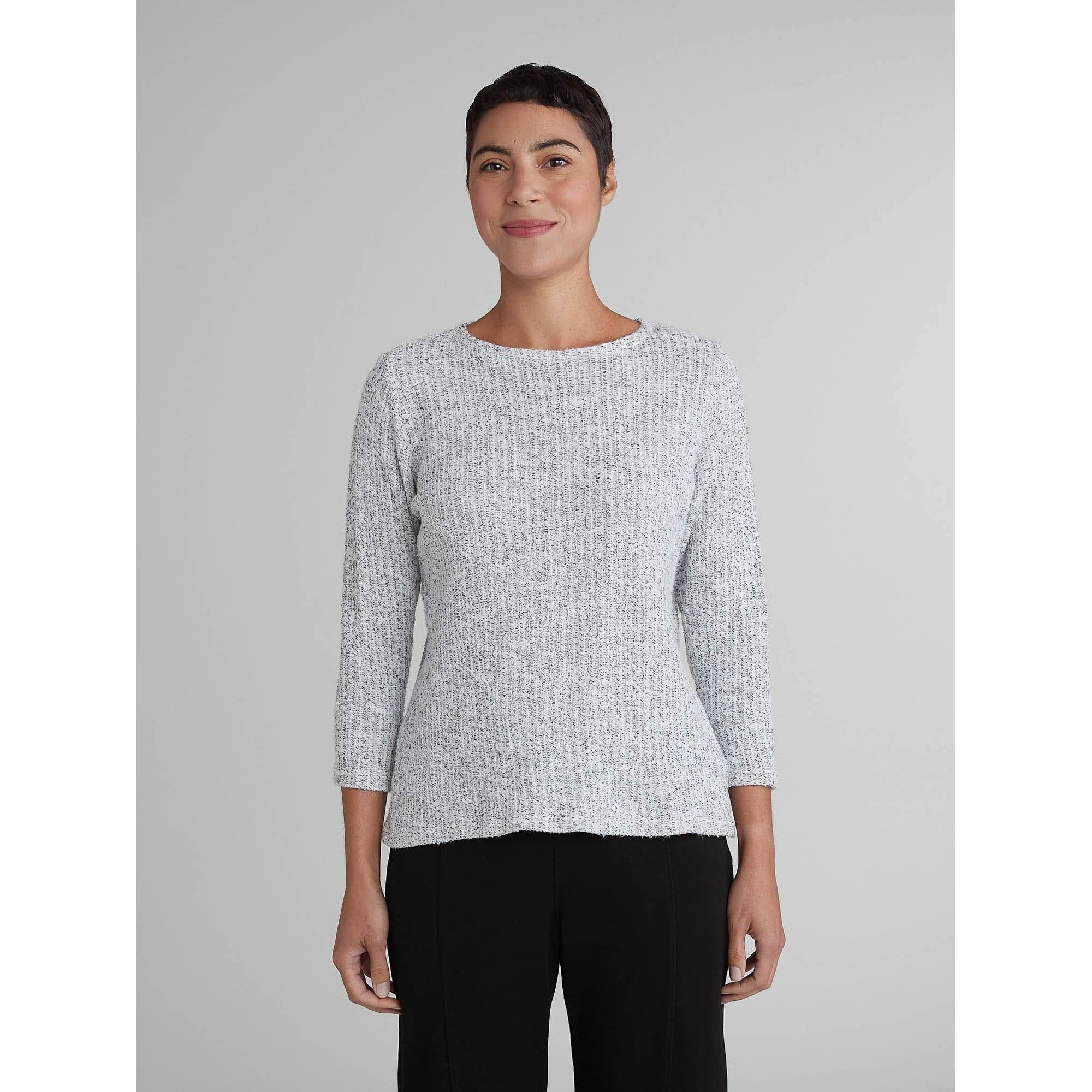 3/4 Sleeve Boatneck Tee - Zinnias Gift Boutique