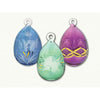 Assorted Mini Egg Etched Ornament - Zinnias Gift Boutique