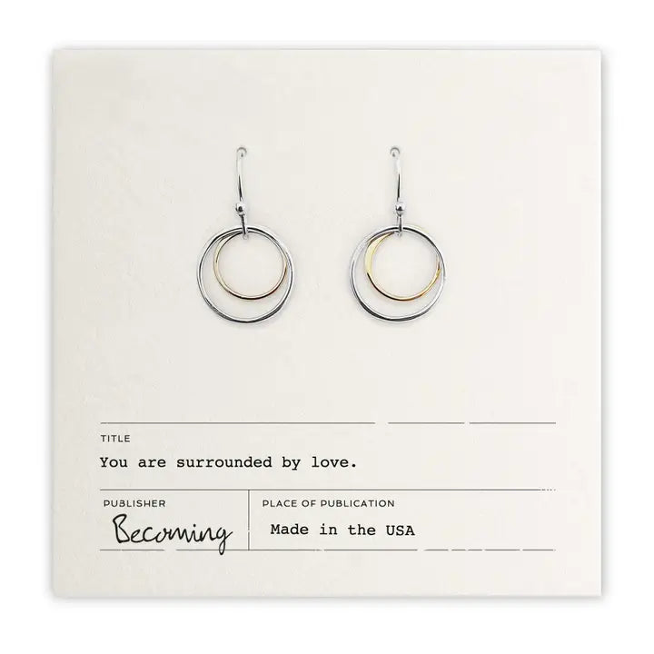 Surrounded By Love Earrings - Zinnias Gift Boutique