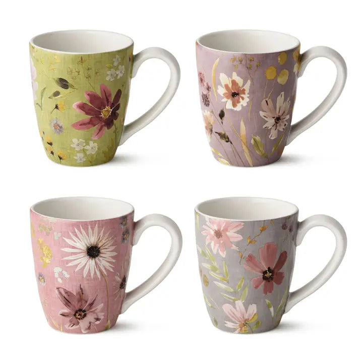 Wildflowers Mug 16 oz - Zinnias Gift Boutique