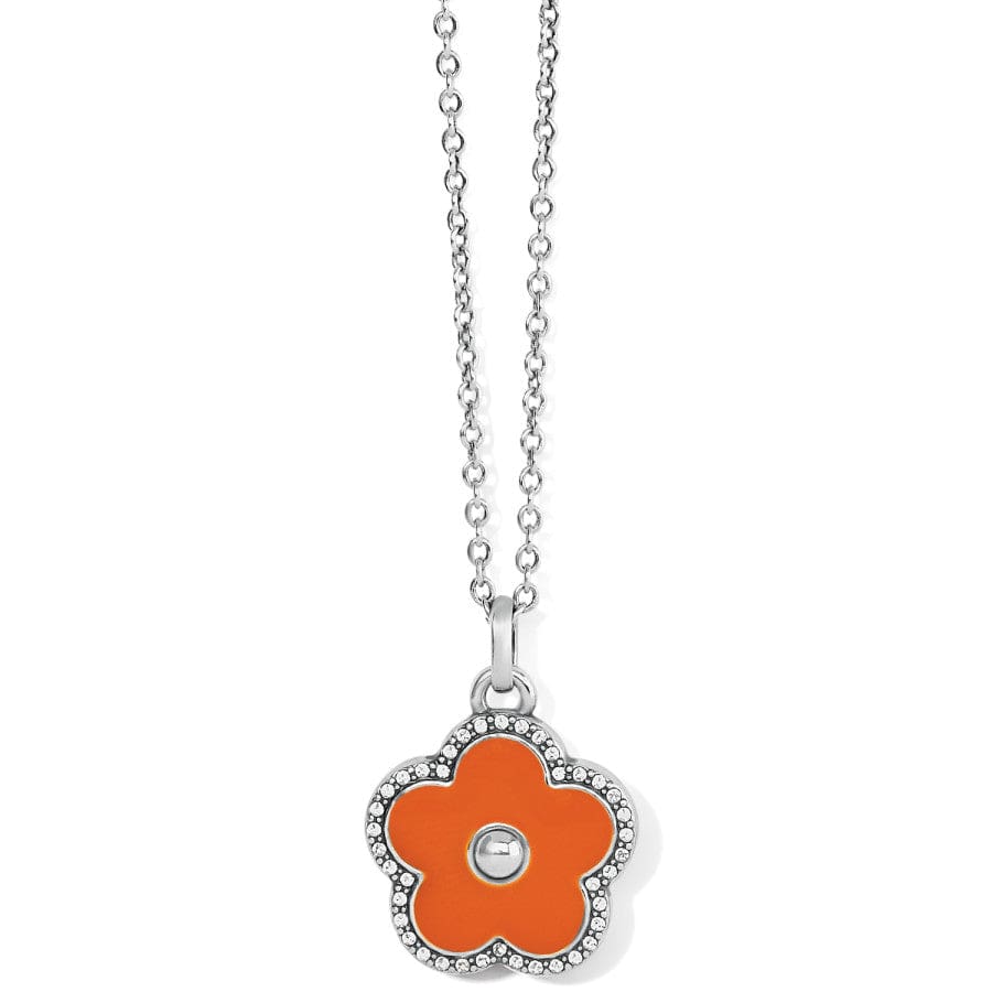 Dazzling Love Orange Flwr Nk - Zinnias Gift Boutique