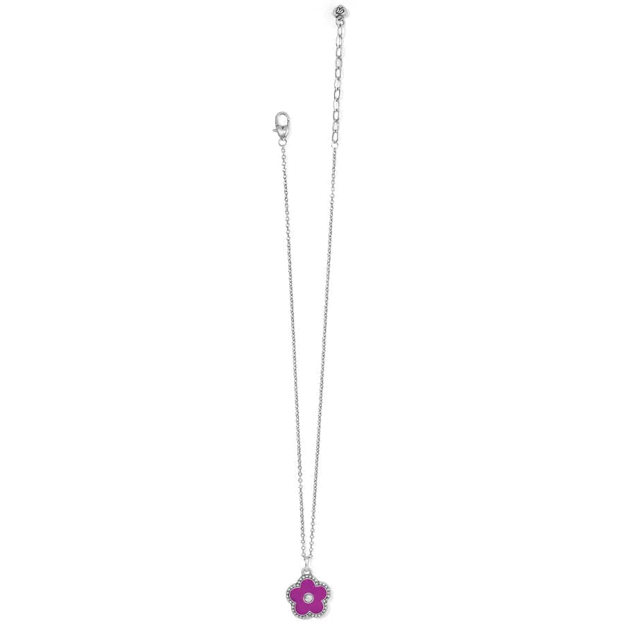 Dazzling Love Plum Flwr Nk - Zinnias Gift Boutique