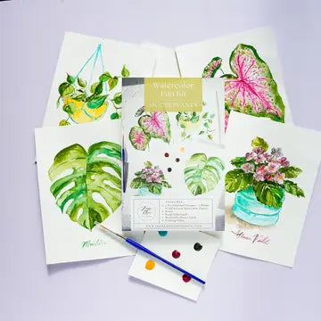 Watercolor Kit - Zinnias Gift Boutique