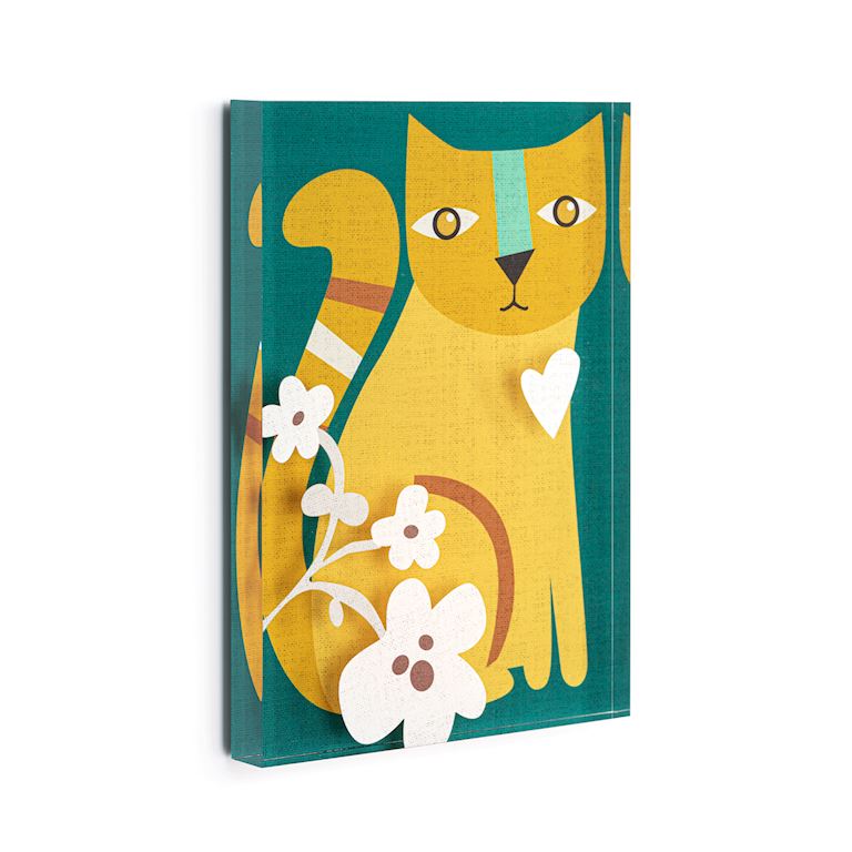 Acrylic Tile 5 x 7 - Zinnias Gift Boutique