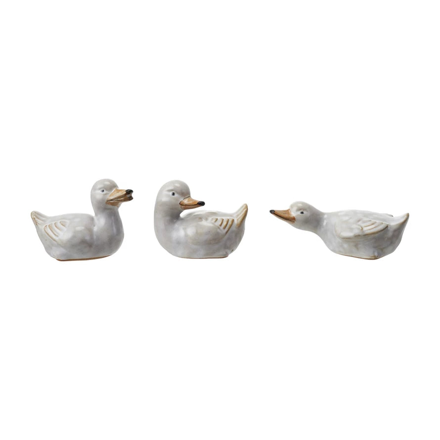 Stoneware Vintage Duck - Zinnias Gift Boutique