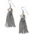 Neptune's Rings Tassel French Wire Earrings - Zinnias Gift Boutique