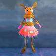 Scarecrow Glitterville Mrs Patches - Zinnias Gift Boutique