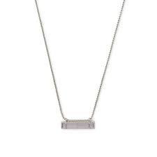 Leanor Bar Pendant Necklace