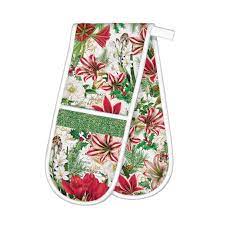 Merry christmas Double Oven Glove - Zinnias Gift Boutique