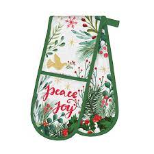 Joy to the world Double Oven Glove - Zinnias Gift Boutique