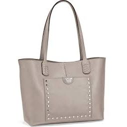 Reed Soft Tote Zinc - Zinnias Gift Boutique
