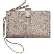 Pretty Tough Double Zip Wallet Zinc - Zinnias Gift Boutique