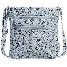 Triple Zip Hipster - Perennials Gray - Zinnias Gift Boutique