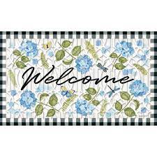 Welcome Dragonfly Floor Mat - Zinnias Gift Boutique