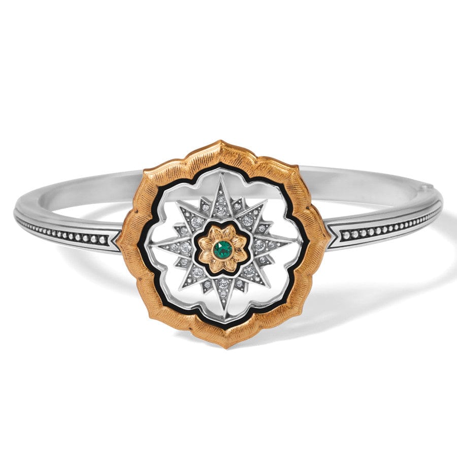 Dynasty Empire Hinged Bangle - Zinnias Gift Boutique