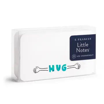 Assorted patterned Little Notes by E Frances Paper, featuring colorful designs on small paper notes for writing messages.