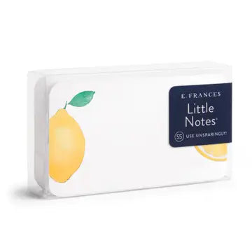 Assorted patterned paper notes from E Frances Paper's Little Notes collection featuring various colorful designs and patterns.