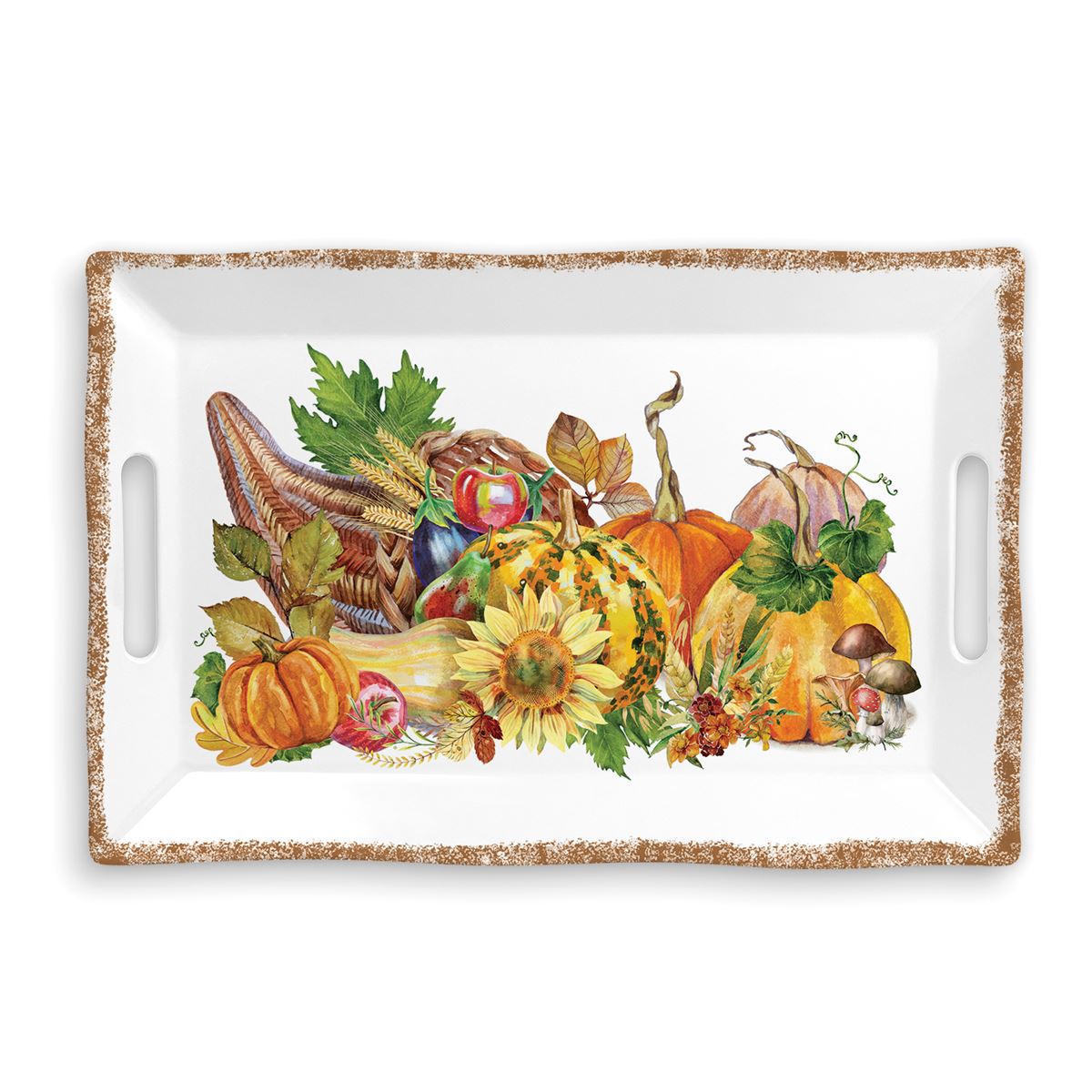 Gatherings Melamine Serveware Large Tray - Zinnias Gift Boutique