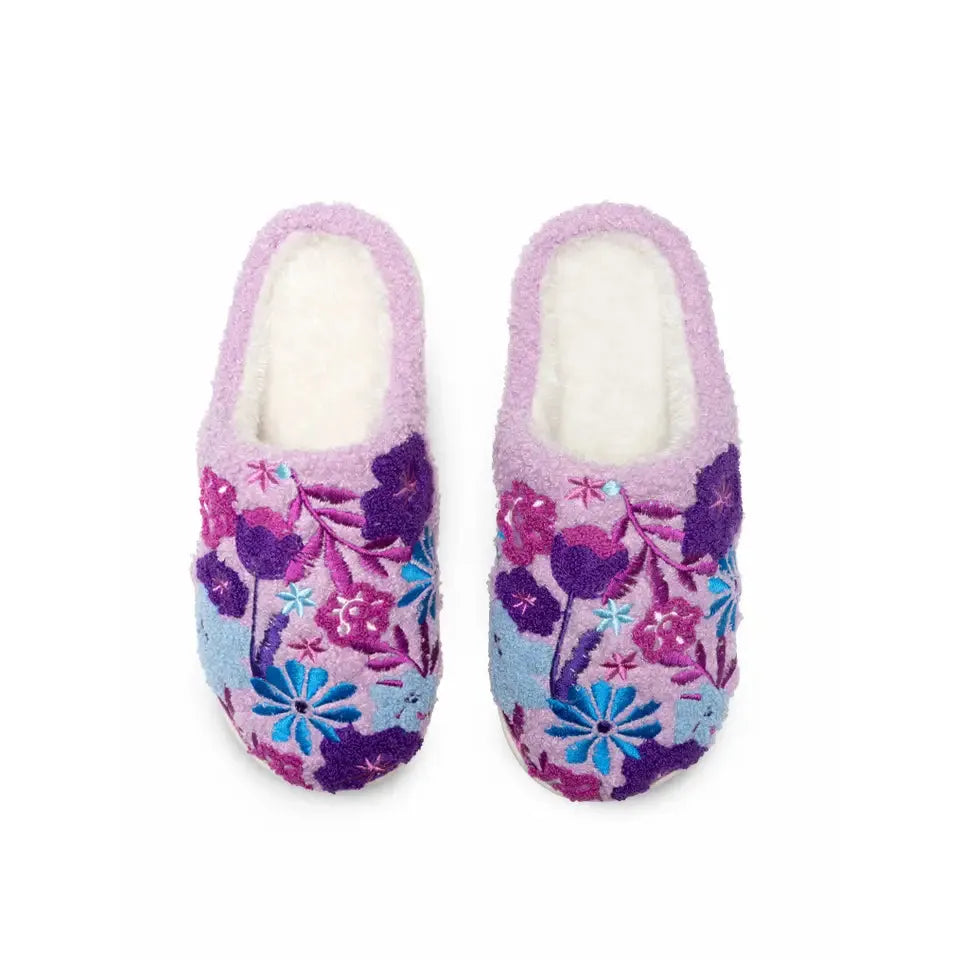 Indoor / Outdoor Slippers - Blooming Flowers - Zinnias Gift Boutique