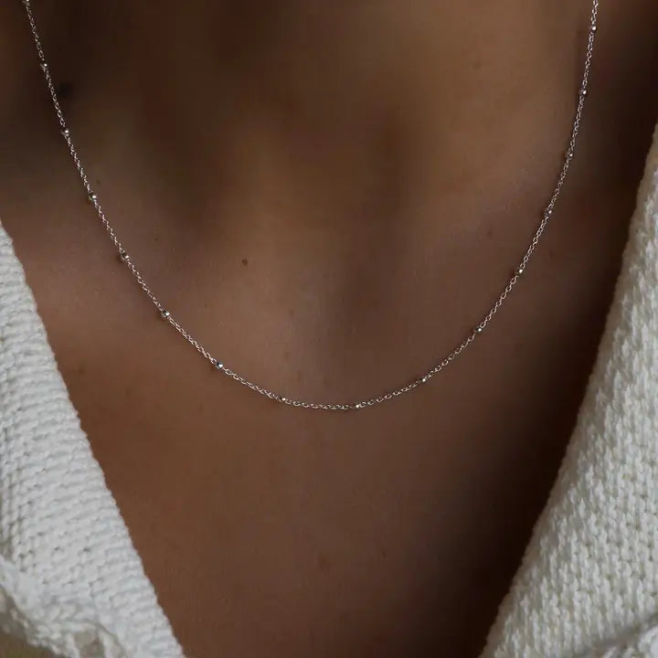 Sterling Silver Satellite Chain - Zinnias Gift Boutique