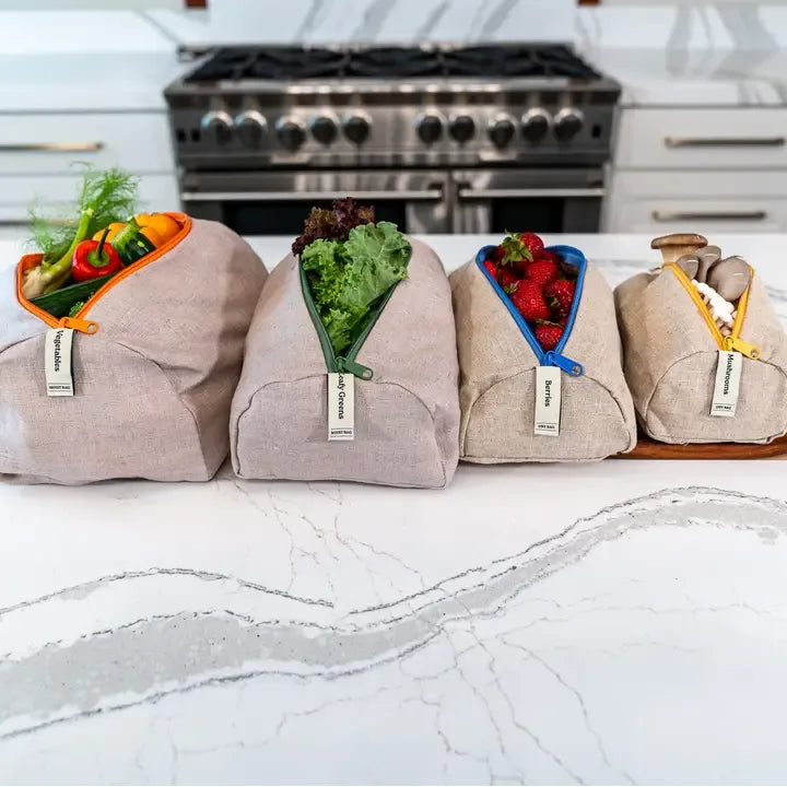 Reusable Linen Produce Bag - Zinnias Gift Boutique