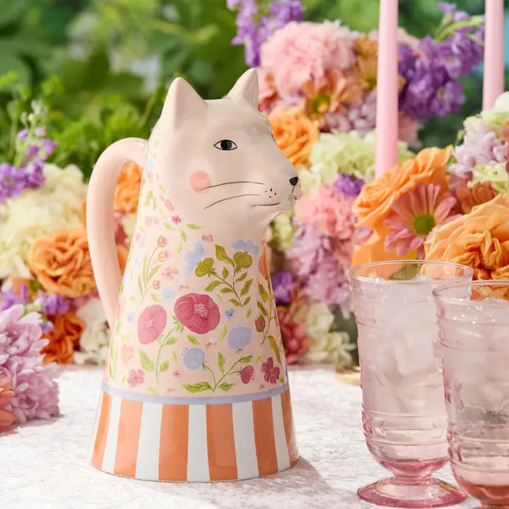 Menagerie 3-D Pitcher - Zinnias Gift Boutique
