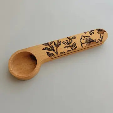 Coffee Scoop/Clip - Zinnias Gift Boutique