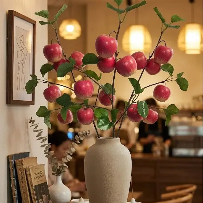Apple Stem Faux Apples - Zinnias Gift Boutique