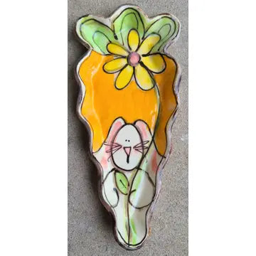 Carrot Plate - Zinnias Gift Boutique